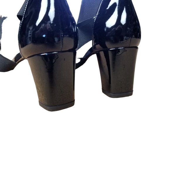 Stuart Weitzman Midexter Elastic Strappy Open Toe Sandal Shoes 8.5 - Picture 7 of 11